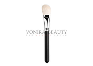 Angled Cruelty Free Powder Private Label Makeup Brushes With Natural Hair