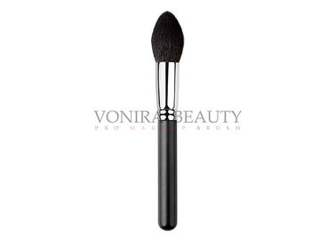 Natural Goat Hair Highlighter Makeup Brush ,  Long Lasting Tapered Highlighter Brush