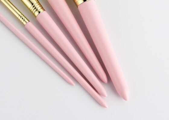 Vonira Beauty Angled Buffer Foundation Brush with Vegan Cruelty Free Taklon Synthetic Hair and Recyclable Birch Wooden Handle