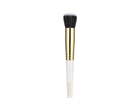 Vonira Beauty Private Label Short Flat Duo Fiber Stippling Makeup Brush