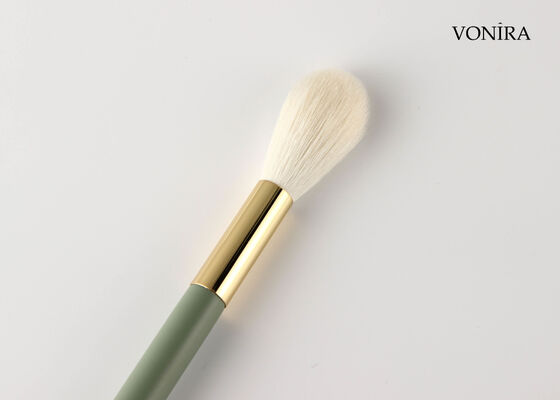Vonira Custom Wholesales Natural White Goat Hair Makeup Blush Brush with Private Label Service