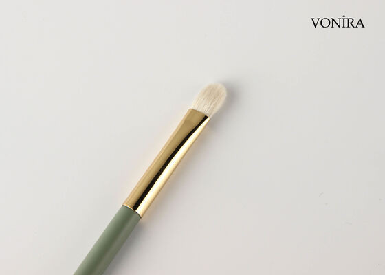 Vonira Custom Wholesales Natural White Goat Hair Small Eyeshadow Brush with Private Label Service