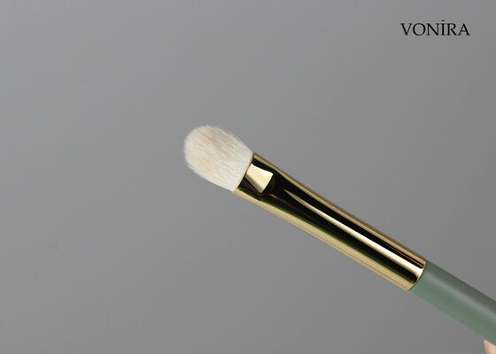 Vonira Custom Wholesales Natural White Goat Hair Small Eyeshadow Brush with Private Label Service