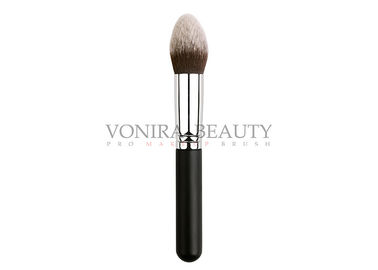 Big Ponited Tapered Face Powder Makeup Brush Vegan Taklon Hair Makeup Brush