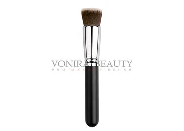 Nature Fiber Private Label Makeup Brushes Flat Top Foundation Buffing Brush