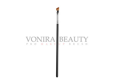 Angled Eye Brow High End Makeup Brushes With Narrow Sythetic Vegan Fiber