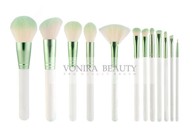 Eco Friendly Synthetic Fiber Makeup Brushes 12pcs