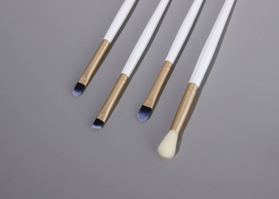 Vonira White Pearl 8pcs Synthetic Fiber Mass Level Makeup Brushes