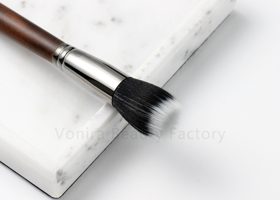 Makeup Accessory Handcrafted Duo Fiber Stippling Makeup Brush For Artist Academy Makeup Beauty Tools