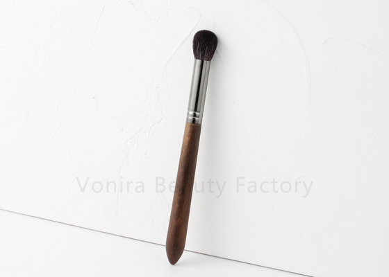 Vonira Natural Goat Hair Round Powder Brush Highlight Brush For Artist Makeup Tools