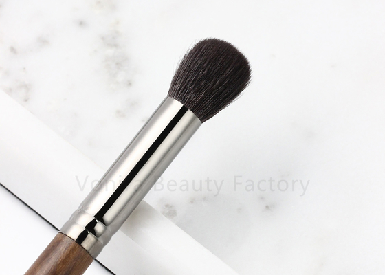 Vonira Natural Goat Hair Round Powder Brush Highlight Brush For Artist Makeup Tools