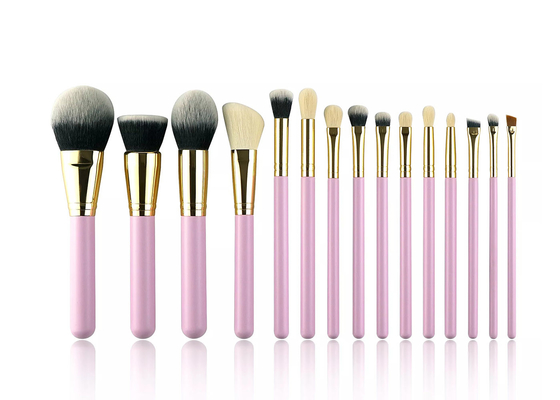 Custom Private Label Synthetic Makeup Brushes Set 7pcs 9pcs 11pcs 13pcs 15pcs 18pcs