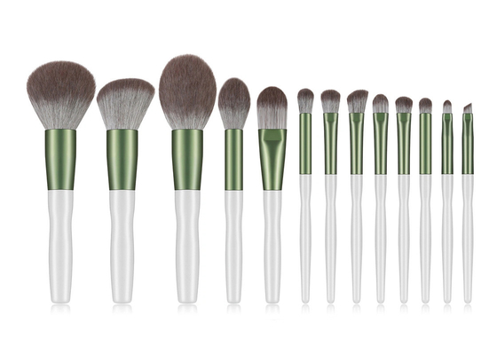 Eco Friendly Synthetic 13 PC Makeup Brushes Kit Private Label 100% Handcrafted