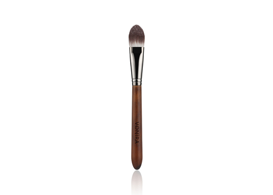 Synthetic Hair Tapered Liquid Cream Foundation Brush For Artist Makeup Tools