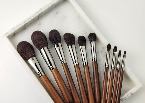 High Grade Taklon Synthetic Cosmetic Highlight Tapered Makeup Powder Brush Creative Makeup Tools China Factory