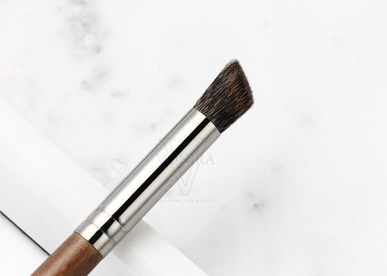 Vonira Handcrafted Angled Eyeshadow Eye Color Brush With Squirrel Hair