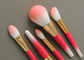 Vonira 15 Pieces Makeup Brushes Set Gold Ferrule Gradient White Pink Color