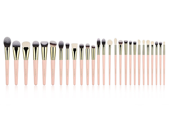 High Grade Synthetic Hair Makeup Brushes Set Collection Custom Logo 27 Pieces