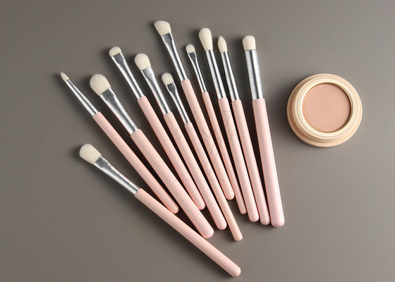 Custom 18 Piece Synthetic Makeup Brushes Set With Private Label OEM ODM Service