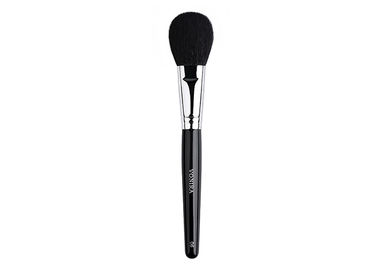 Normal Size Luxury Uncut Nature Hair Powder Brush With Copper Ferrule